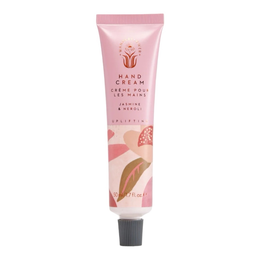 WANDERFLOWER HAND CREAM: UPLIFTING JASMINE & NEROLI 50ML - BRAND NEW